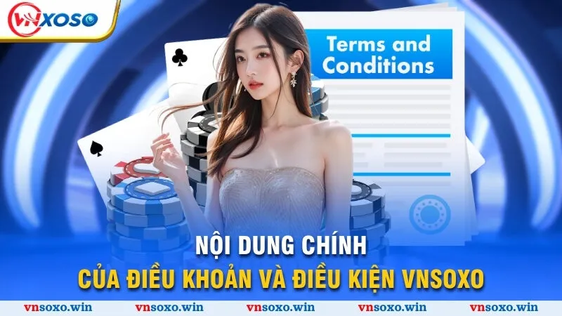 Điều Khoản Điều Kiện 2 Nội dung chính của điều khoản và điều kiện Vnsoxo